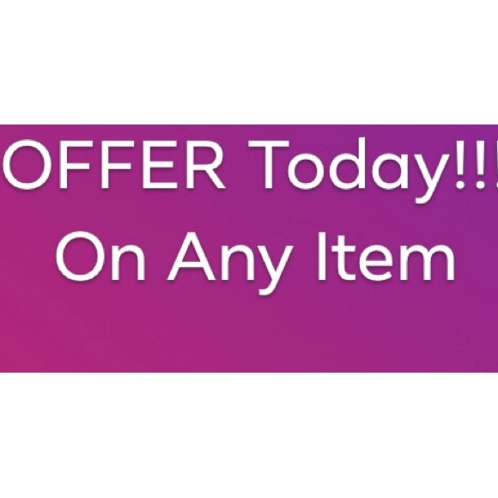 Make An Offer Today On Any Item Listed